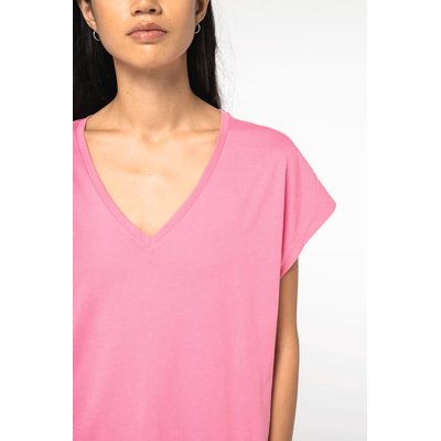 Camiseta algodón orgánico mujer holgada