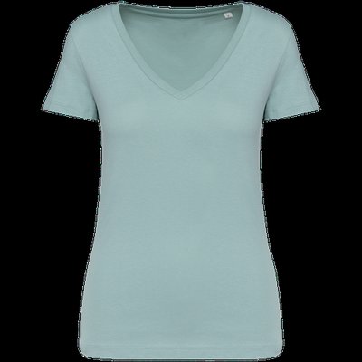 Camiseta algodón orgánico mujer Jade Green M