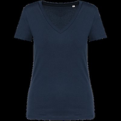 Camiseta algodón orgánico mujer Navy Blue S