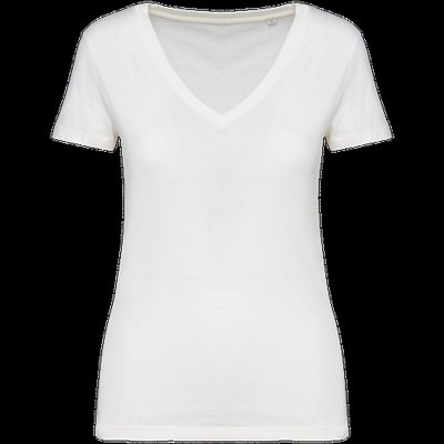 Camiseta algodón orgánico mujer White XS