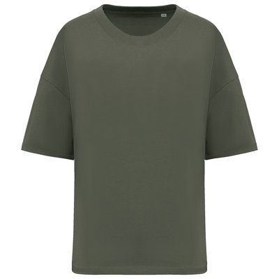 Camiseta algodón orgánico oversize mujer Organic Khaki S/M