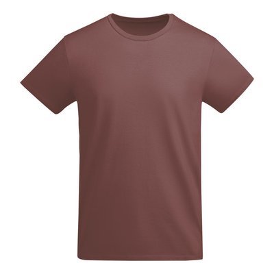 Camiseta Algodón Orgánico ROJO PÁLIDO S