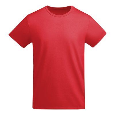 Camiseta Algodón Orgánico Rojo S