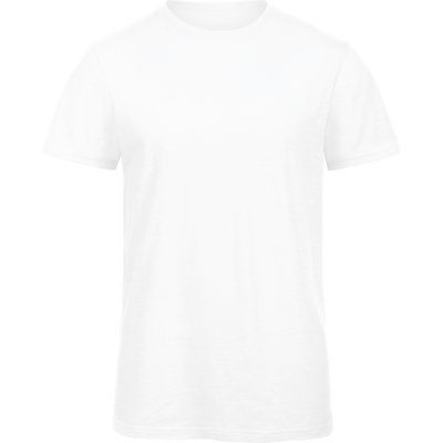 Camiseta de algodón orgánico ultrasuave Chic Pure White XXL