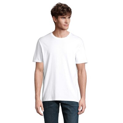 Camiseta Algodón Reciclado 170g Blanco Reciclado S