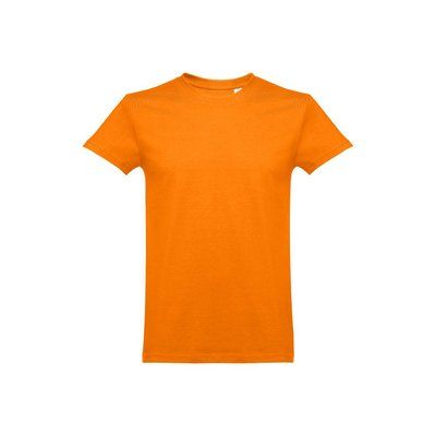 Camiseta Algodón Regular Fit Naranja XL