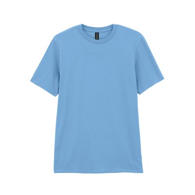 Camiseta de algodón suave Baby Blue 3XL