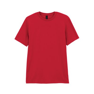 Camiseta de algodón suave True Red M