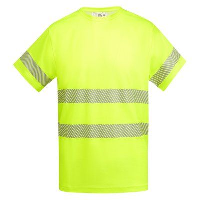 Camiseta Alta Visibilidad Manga Corta Amarillo Fluor S