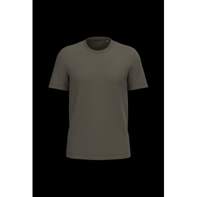 Camiseta amplia estilo tubular Dark Khaki Xxl