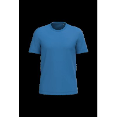 Camiseta amplia estilo tubular Light Royal Blue S
