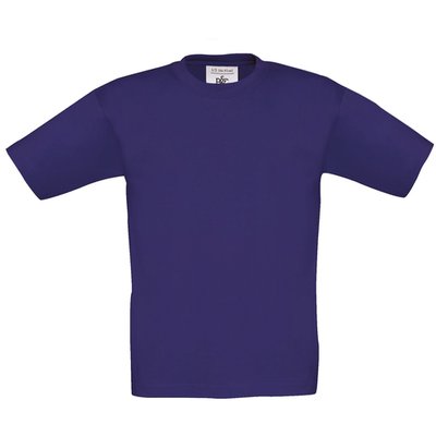 Camiseta amplia niños 100% algodón Indigo 3/4 Ans
