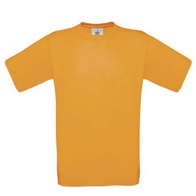 Camiseta amplia niños 100% algodón Orange 9/11 Ans