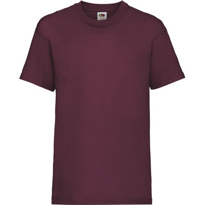 Camiseta amplia para niños Burgundy 7/8 Ans