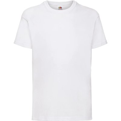 Camiseta amplia para niños White 7/8 Ans