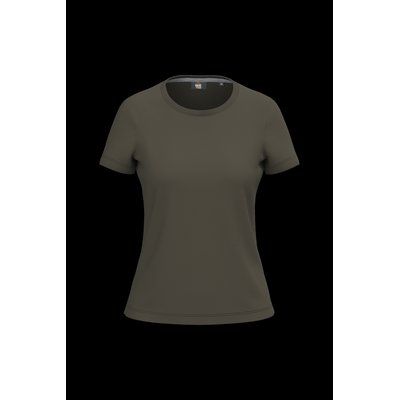 Camiseta antibacteriana mujer Dark Khaki Xs
