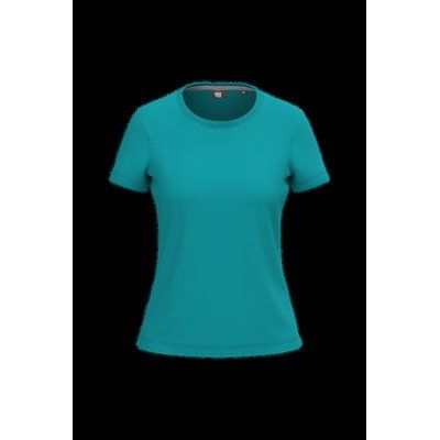 Camiseta antibacteriana mujer Teal Blue Xxl