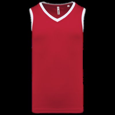 Camiseta de baloncesto para hombre Sporty Red / White S