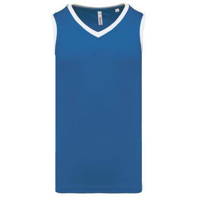 Camiseta de baloncesto para hombre Sporty Royal Blue / White XL