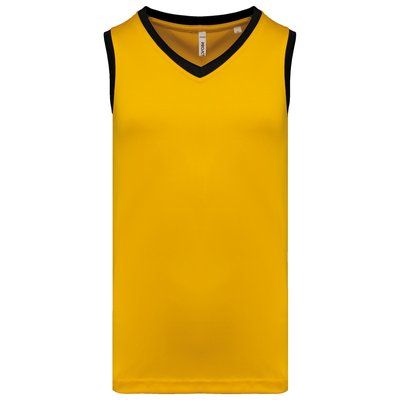 Camiseta de baloncesto para hombre Sporty Yellow / Black XL