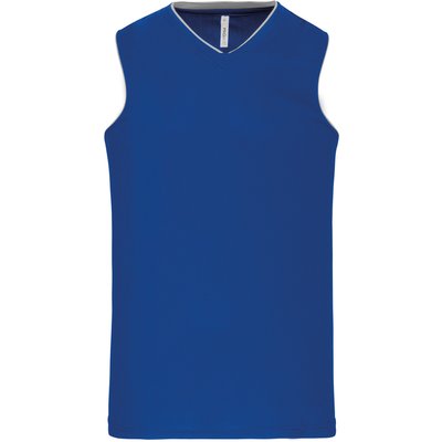 Camiseta baloncesto infantil poliéster Sporty Royal Blue 10/12 ans
