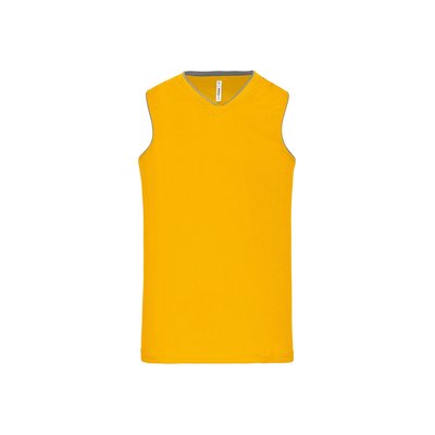 Camiseta baloncesto mujer poliéster Amarillo XL