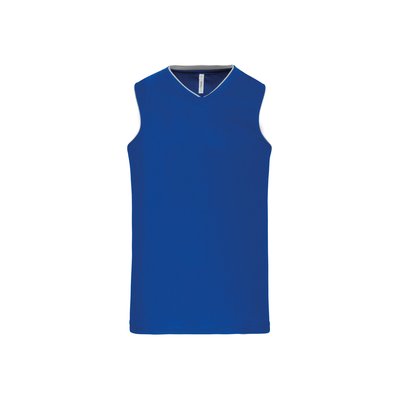 Camiseta baloncesto mujer poliéster Azul XL