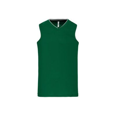 Camiseta baloncesto mujer poliéster Dark Kelly Green XS