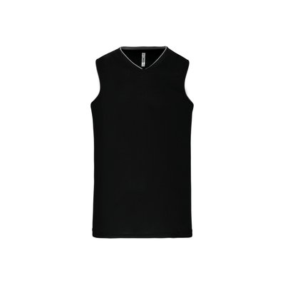 Camiseta baloncesto mujer poliéster Negro M