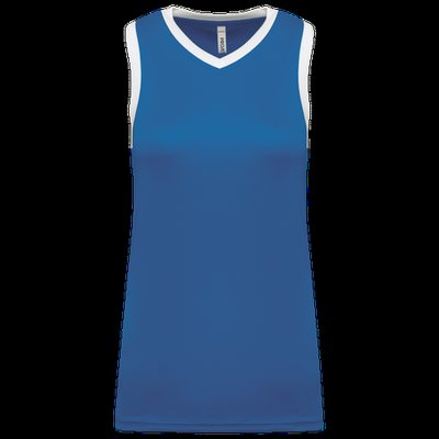 Camiseta baloncesto para mujer Sporty Royal Blue / White S