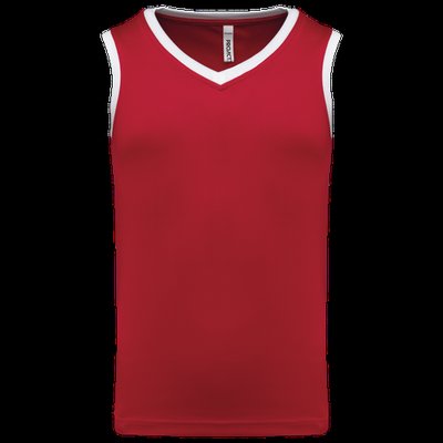 Camiseta de baloncesto para niños Sporty Red / White 12/14 Ans