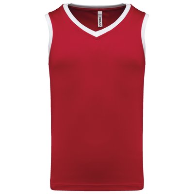 Camiseta de baloncesto para niños Sporty Red / White 6/8 ans