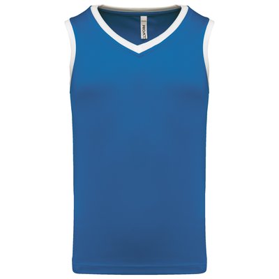 Camiseta de baloncesto para niños Sporty Royal Blue / White 12/14 ans