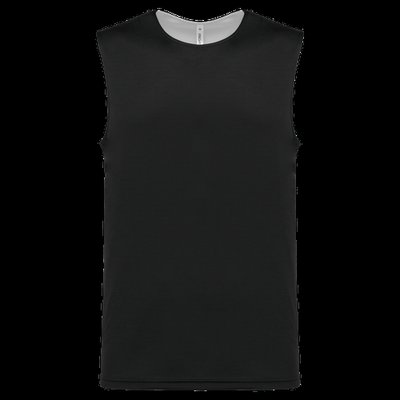 Camiseta Baloncesto Reversible Black / White XS