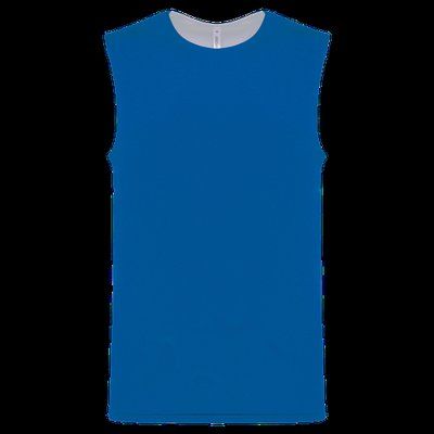 Camiseta Baloncesto Reversible Sporty Royal Blue / White M
