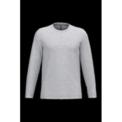 Camiseta básica de manga larga chico Ash Heather Xl