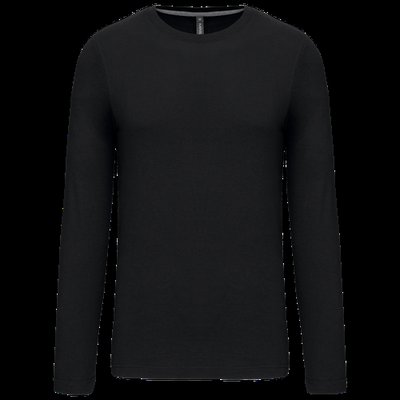 Camiseta básica de manga larga chico Black M