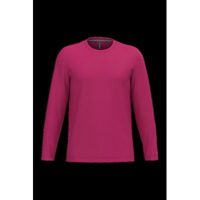 Camiseta básica de manga larga chico Fuchsia Xxl