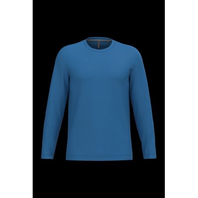 Camiseta básica de manga larga chico Light Royal Blue L