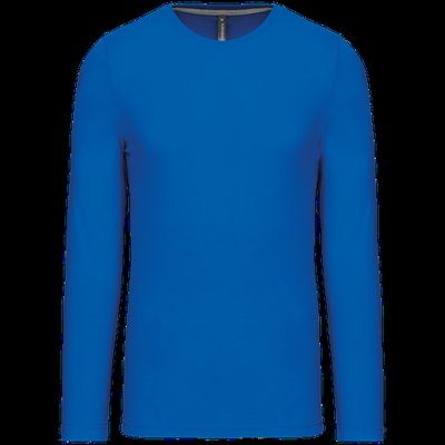 Camiseta básica de manga larga chico Light Royal Blue XL