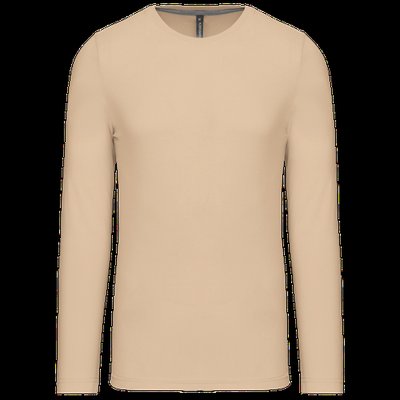Camiseta básica de manga larga chico Light Sand S