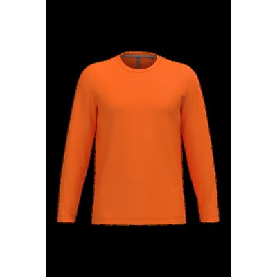 Camiseta básica de manga larga chico Orange S