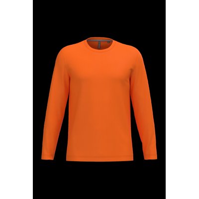 Camiseta básica de manga larga chico Orange Xxl