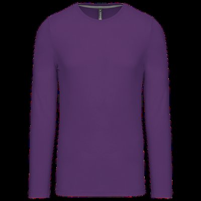 Camiseta básica de manga larga chico Purple XL