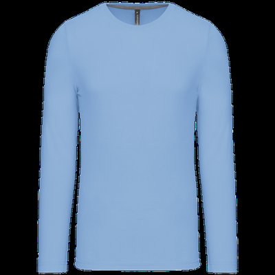 Camiseta básica de manga larga chico Sky Blue 3XL