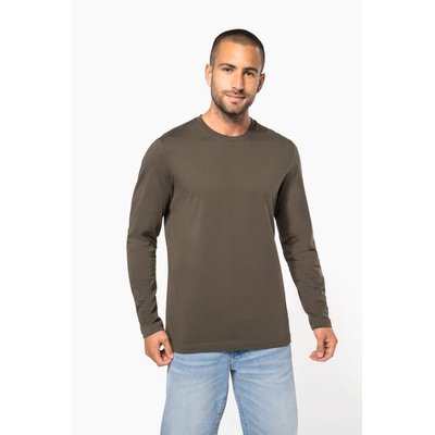 Camiseta básica de manga larga chico