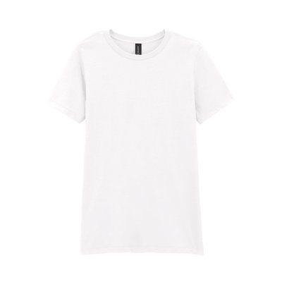 Camiseta básica para mujer White L