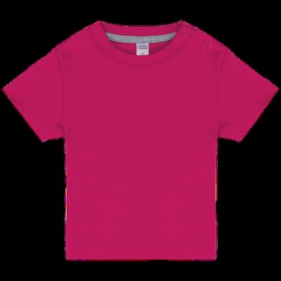 Camiseta bebé 100% algodón Fuchsia 9M
