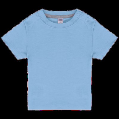 Camiseta bebé 100% algodón Sky Blue 36M