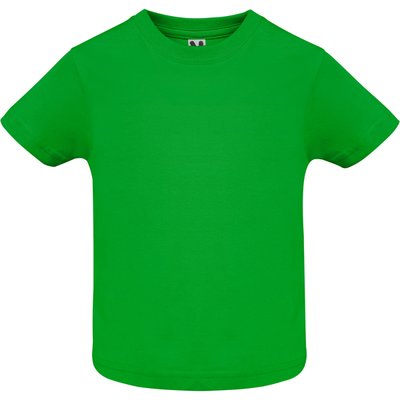 Camiseta de bebé manga corta VERDE GRASS 6 MESES